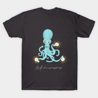 bioluminescence octopus T-Shirt